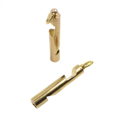 Brass Whistle 2 in 1