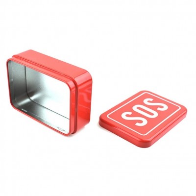 Красная коробка хранения SOS