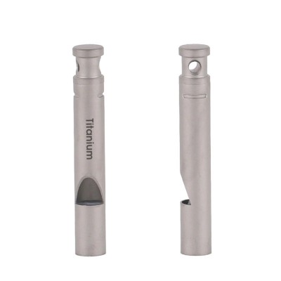 Single Tube Titanium Whistle