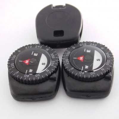 Mini Button Clipper Compass